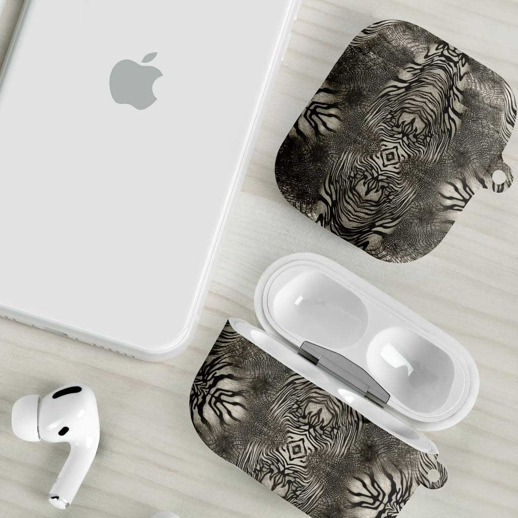 African Zebra Elephant Skin Pattern AirPods Case