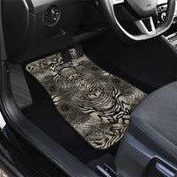 African Zebra Elephant Skin Pattern Car Mats