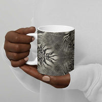 African Zebra Elephant Skin Pattern Ceramic Mug