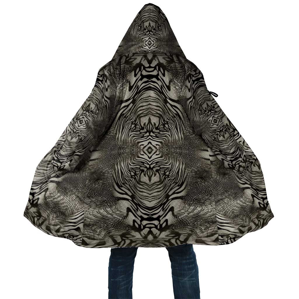African Zebra Elephant Skin Pattern Cloak