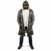 African Zebra Elephant Skin Pattern Cloak