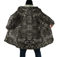 African Zebra Elephant Skin Pattern Cloak