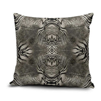 African Zebra Elephant Skin Pattern Pillow Cover