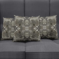 African Zebra Elephant Skin Pattern Pillow Cover