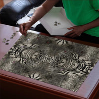 African Zebra Elephant Skin Pattern Puzzle