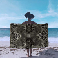 African Zebra Elephant Skin Pattern Sarong