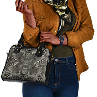 African Zebra Elephant Skin Pattern Shoulder Handbag