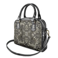 African Zebra Elephant Skin Pattern Shoulder Handbag