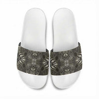 African Zebra Elephant Skin Pattern Slide Sandals