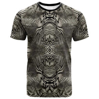 African Zebra Elephant Skin Pattern T shirt