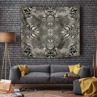 African Zebra Elephant Skin Pattern Tapestry
