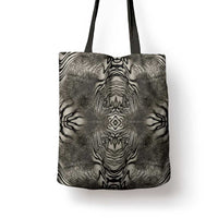 African Zebra Elephant Skin Pattern Tote Bag