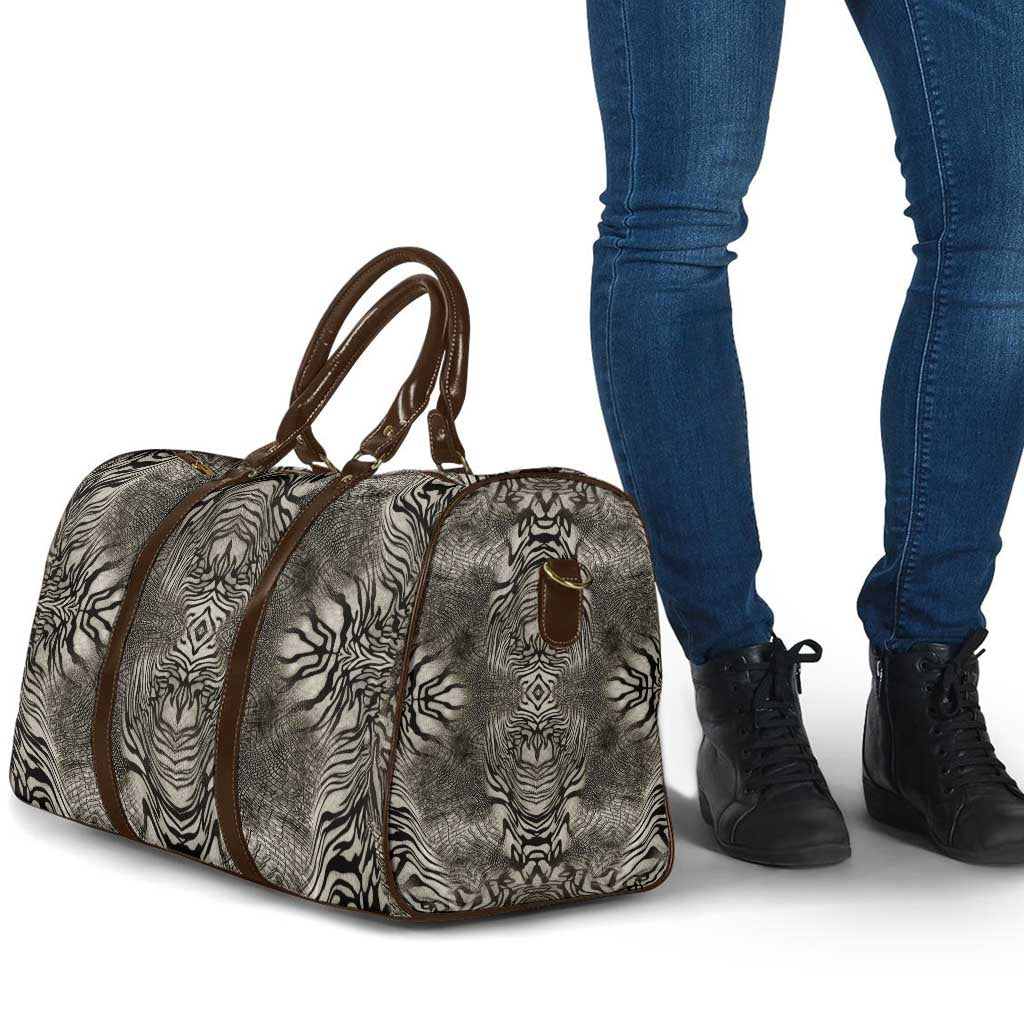 African Zebra Elephant Skin Pattern Travel Bag