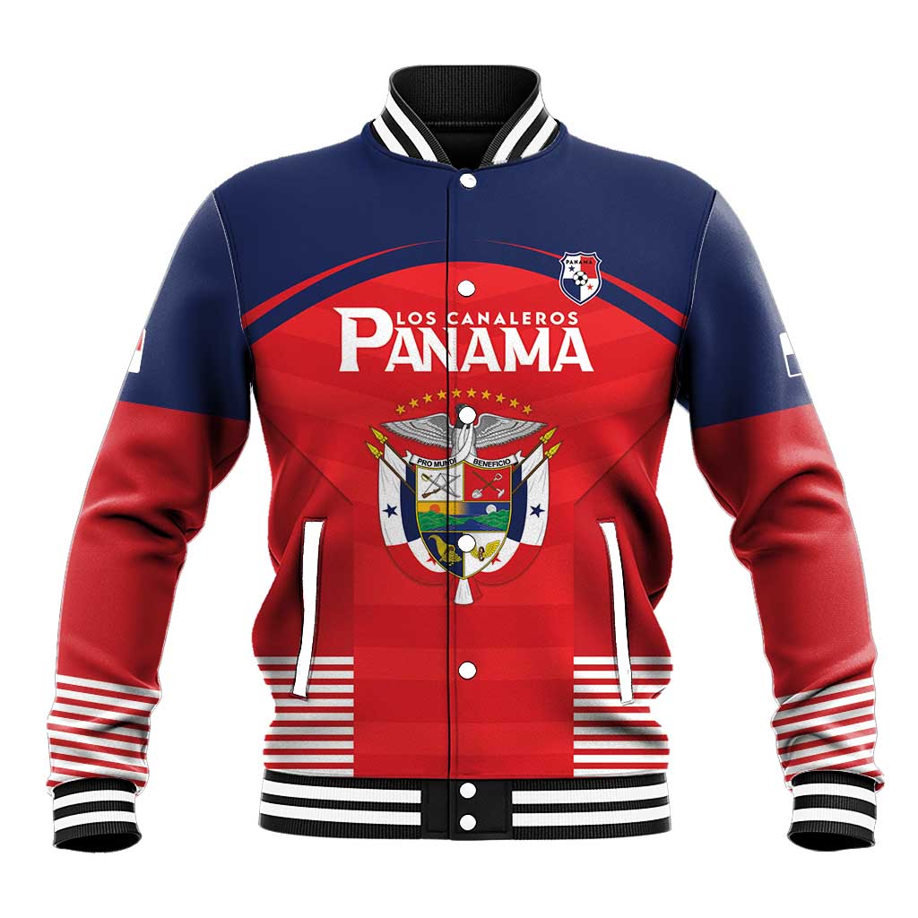 Custom Panama Football Baseball Jacket Go Los Canaleros Go
