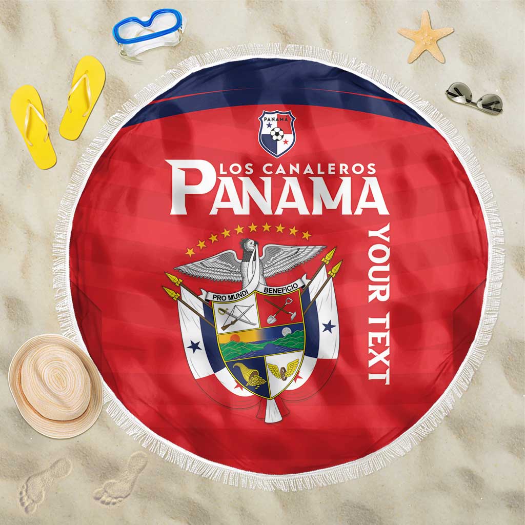 Custom Panama Football Beach Blanket Go Los Canaleros Go