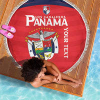 Custom Panama Football Beach Blanket Go Los Canaleros Go
