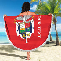 Custom Panama Football Beach Blanket Go Los Canaleros Go