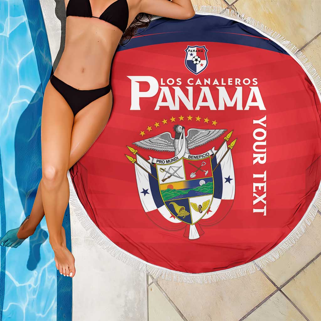 Custom Panama Football Beach Blanket Go Los Canaleros Go