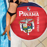 Custom Panama Football Beach Blanket Go Los Canaleros Go