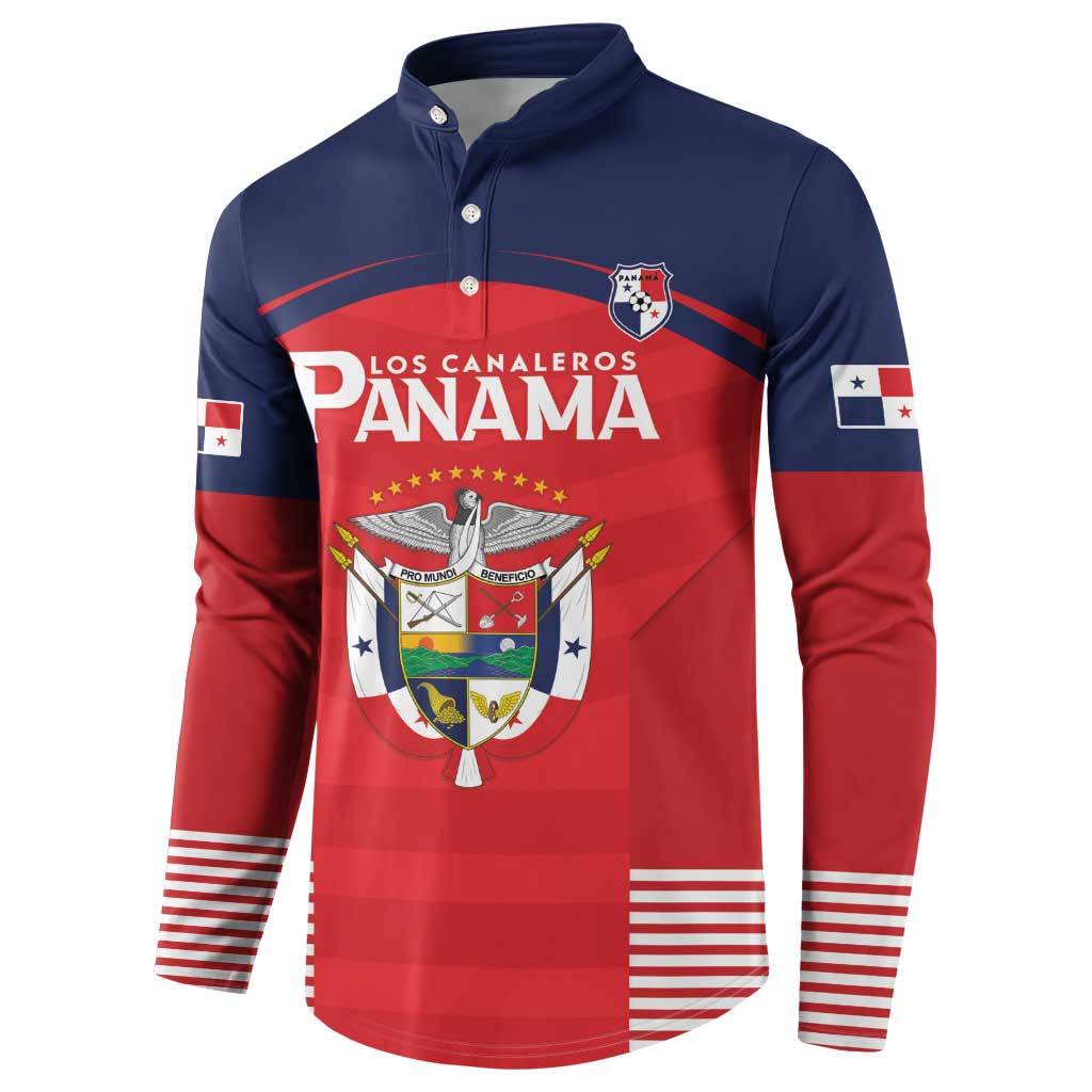 Custom Panama Football Button Sweatshirt Go Los Canaleros Go