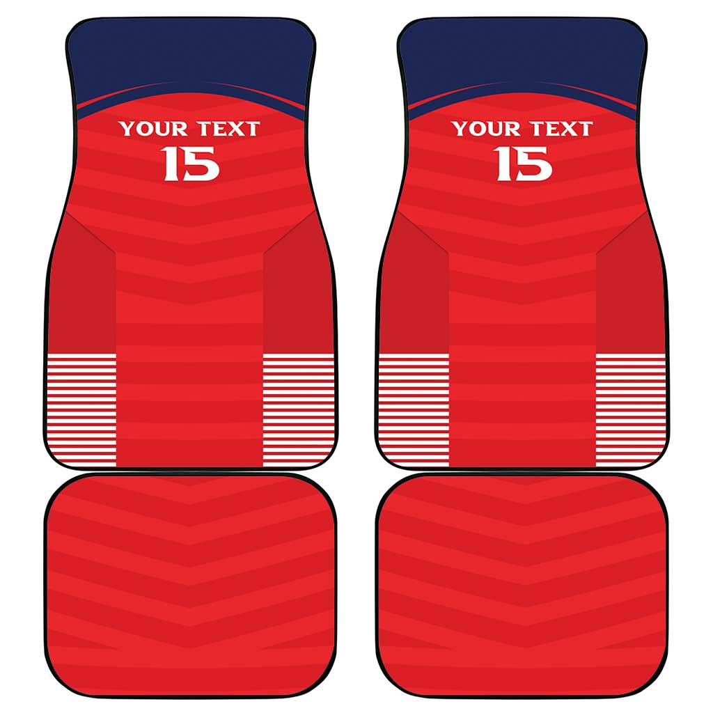 Custom Panama Football Car Mats Go Los Canaleros Go