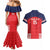Custom Panama Football Couples Matching Mermaid Dress and Hawaiian Shirt Go Los Canaleros Go
