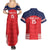 Custom Panama Football Couples Matching Summer Maxi Dress and Hawaiian Shirt Go Los Canaleros Go