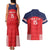 Custom Panama Football Couples Matching Tank Maxi Dress and Hawaiian Shirt Go Los Canaleros Go