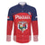 Custom Panama Football Family Matching Long Sleeve Bodycon Dress and Hawaiian Shirt Go Los Canaleros Go
