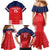 Custom Panama Football Family Matching Mermaid Dress and Hawaiian Shirt Go Los Canaleros Go