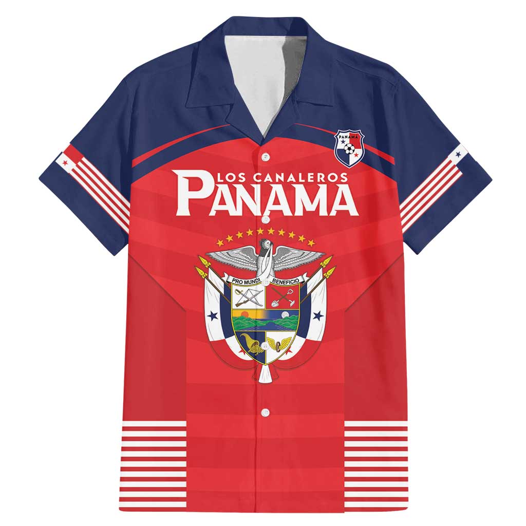 Custom Panama Football Family Matching Mermaid Dress and Hawaiian Shirt Go Los Canaleros Go
