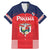 Custom Panama Football Family Matching Mermaid Dress and Hawaiian Shirt Go Los Canaleros Go
