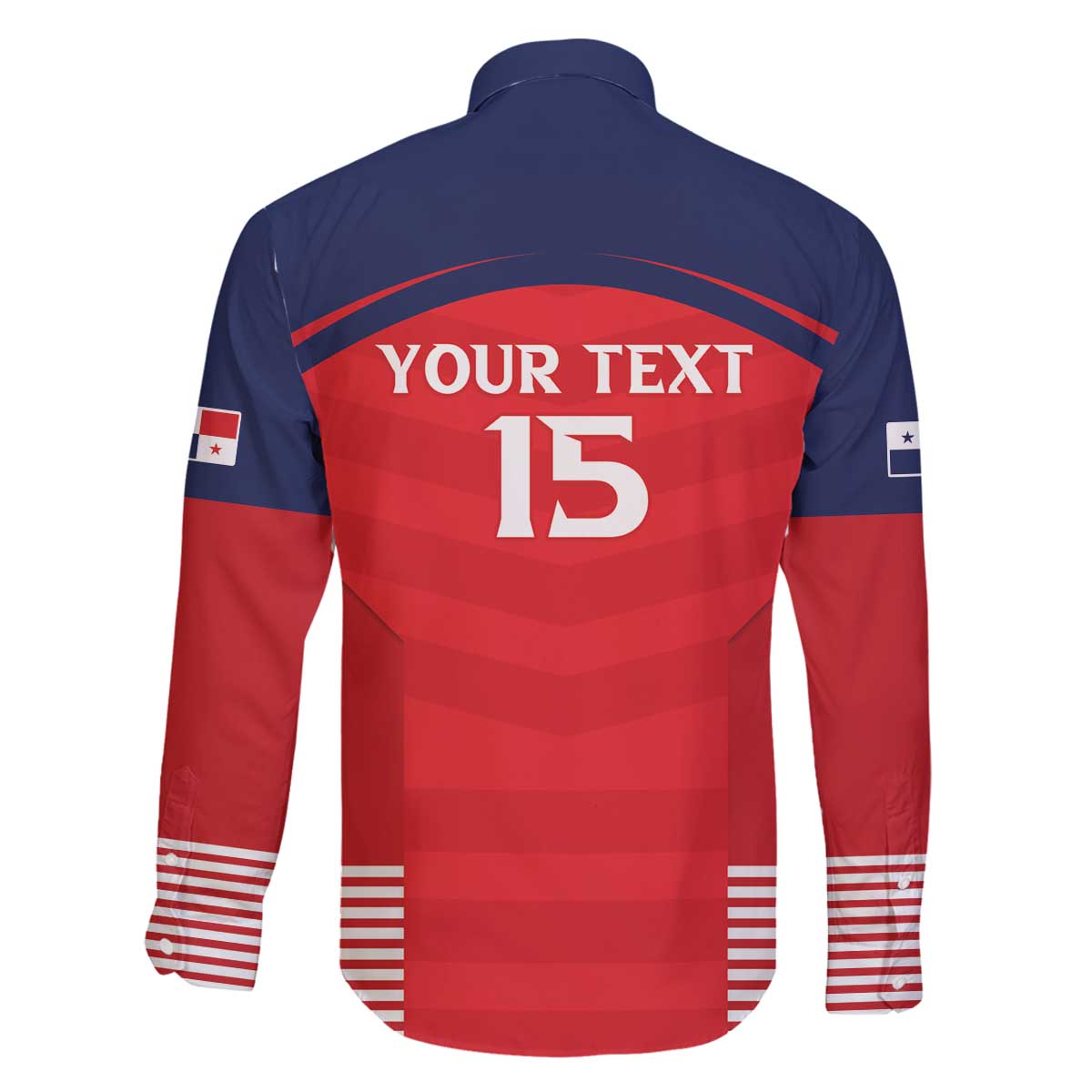 Custom Panama Football Family Matching Off The Shoulder Long Sleeve Dress and Hawaiian Shirt Go Los Canaleros Go