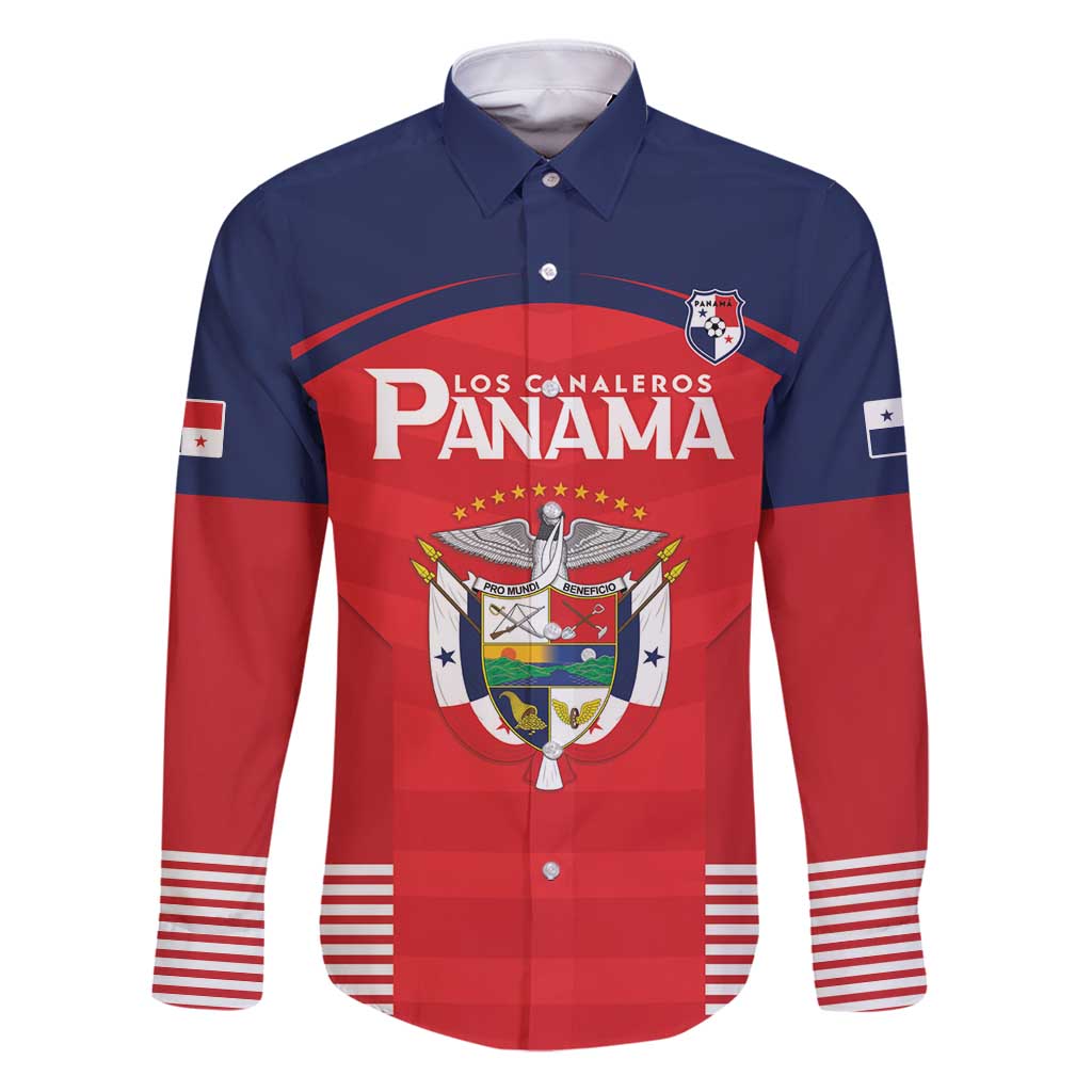 Custom Panama Football Family Matching Puletasi and Hawaiian Shirt Go Los Canaleros Go