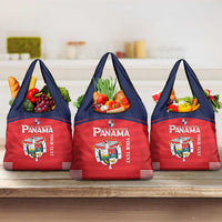 Custom Panama Football Grocery Bag Go Los Canaleros Go
