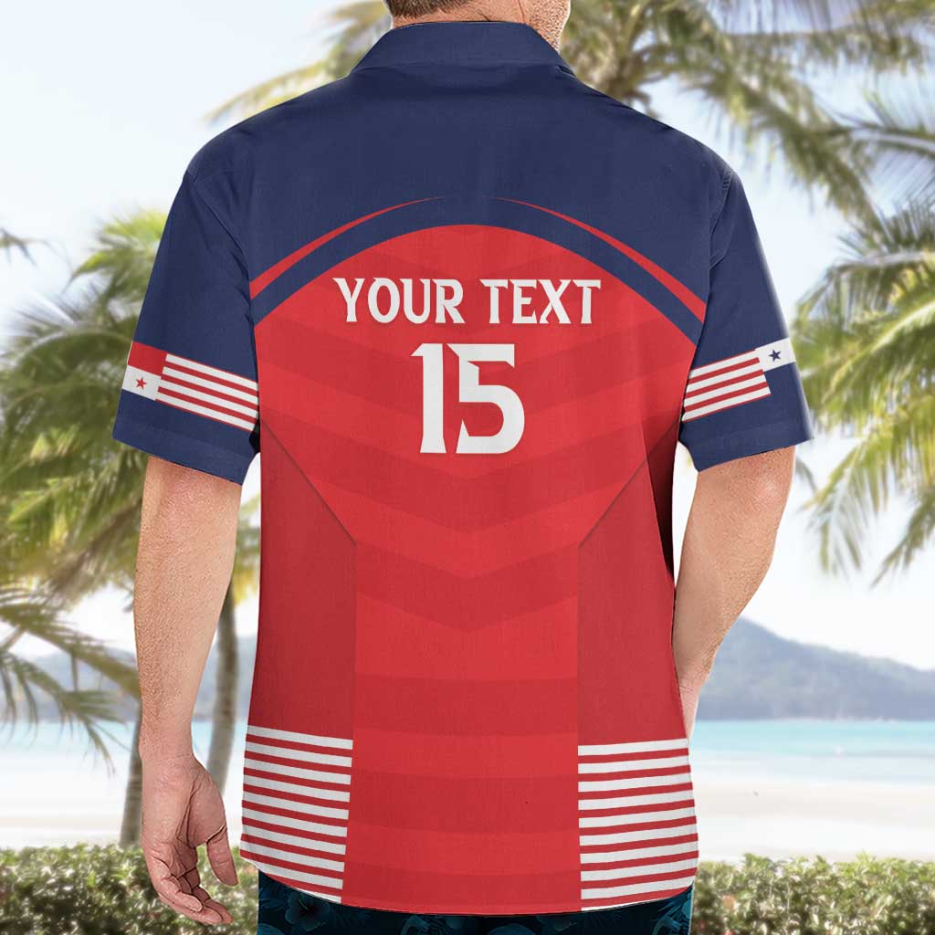 Custom Panama Football Hawaiian Shirt Go Los Canaleros Go
