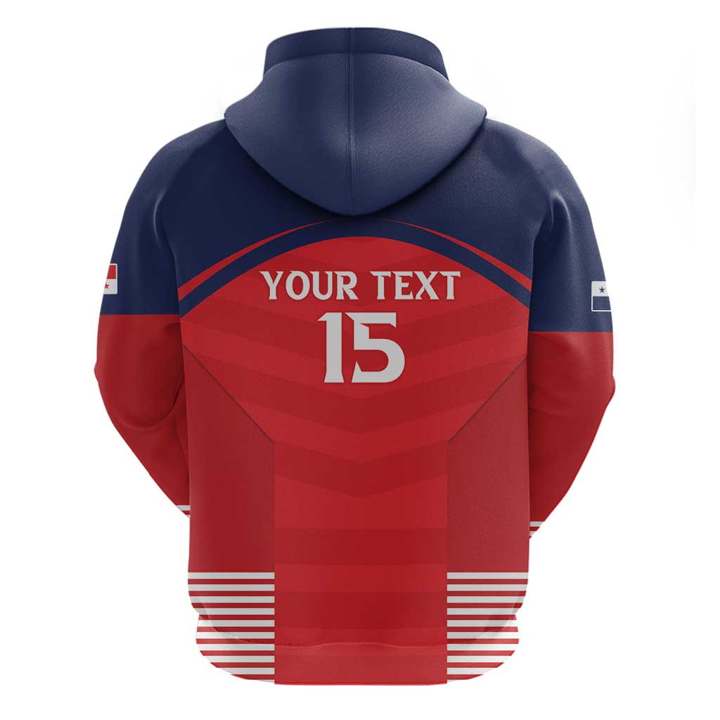 Custom Panama Football Hoodie Go Los Canaleros Go