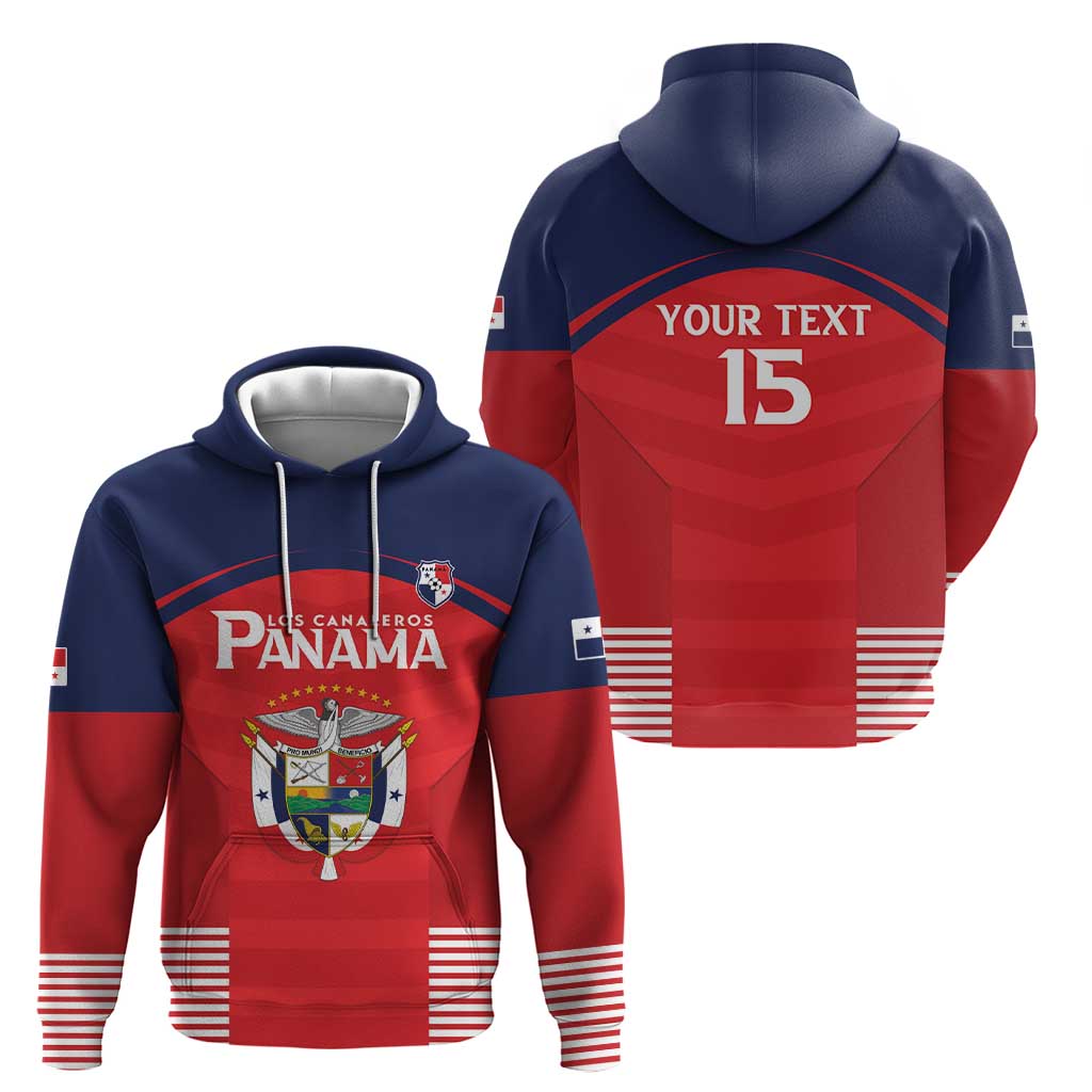Custom Panama Football Hoodie Go Los Canaleros Go