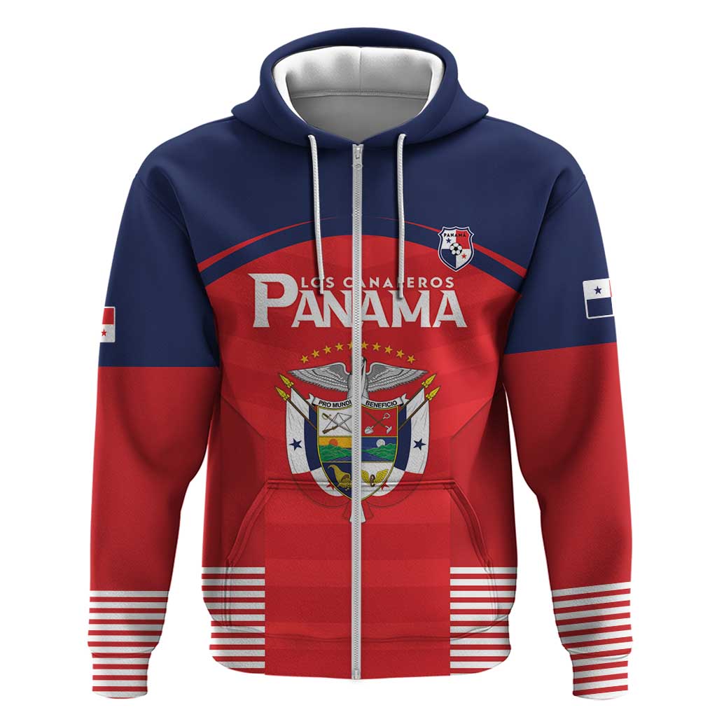 Custom Panama Football Hoodie Go Los Canaleros Go