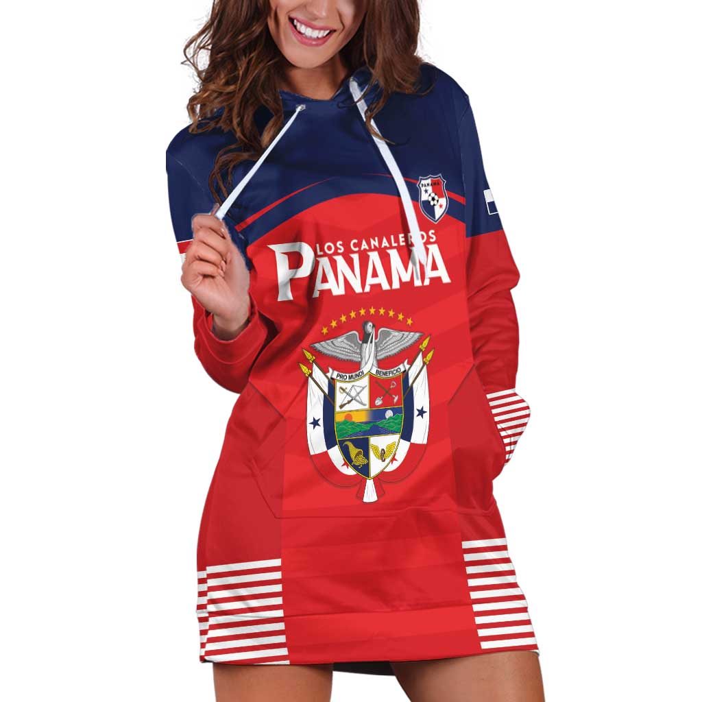 Custom Panama Football Hoodie Dress Go Los Canaleros Go