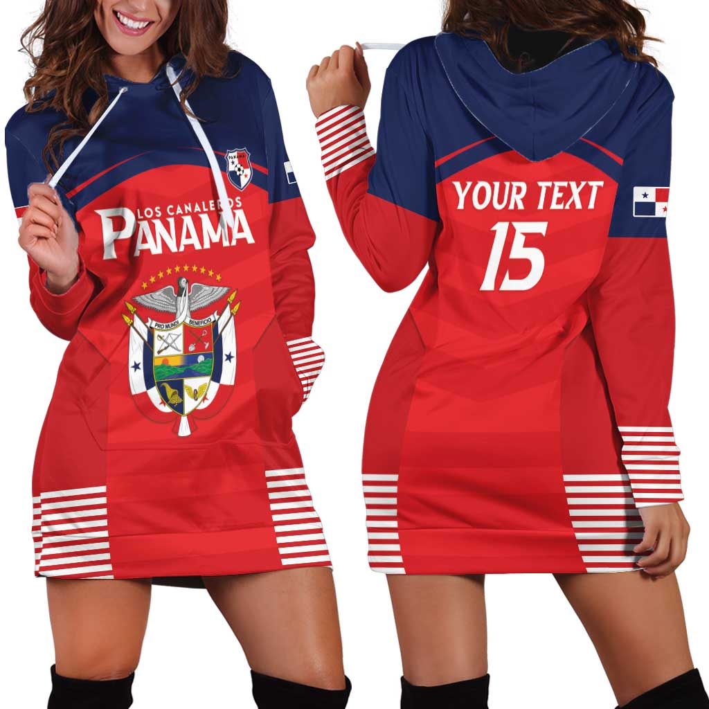 Custom Panama Football Hoodie Dress Go Los Canaleros Go