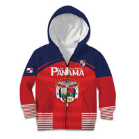 Custom Panama Football Kid Hoodie Go Los Canaleros Go