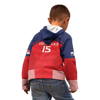 Custom Panama Football Kid Hoodie Go Los Canaleros Go