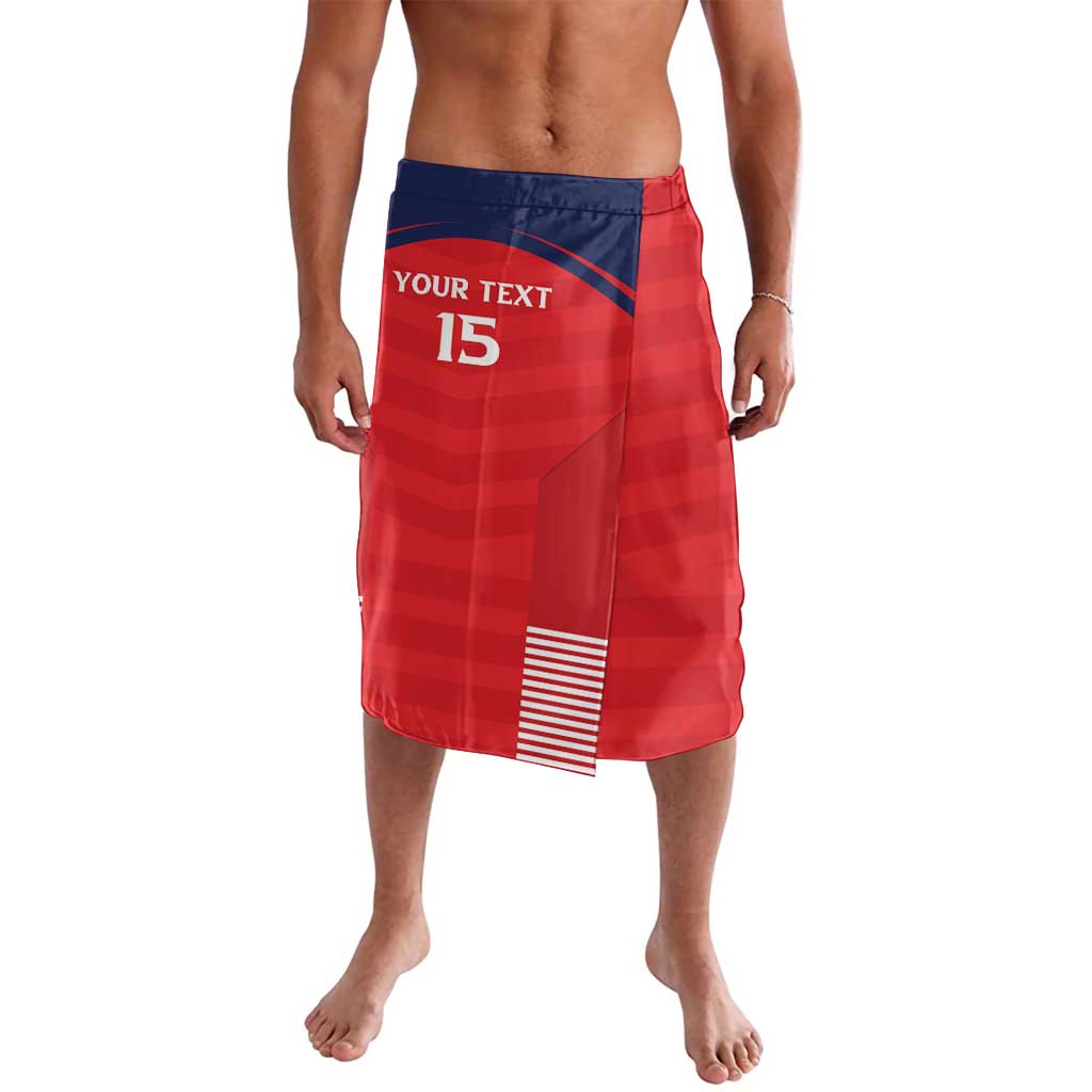 Custom Panama Football Lavalava Go Los Canaleros Go