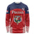 Custom Panama Football Long Sleeve Shirt Go Los Canaleros Go