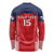 Custom Panama Football Long Sleeve Shirt Go Los Canaleros Go