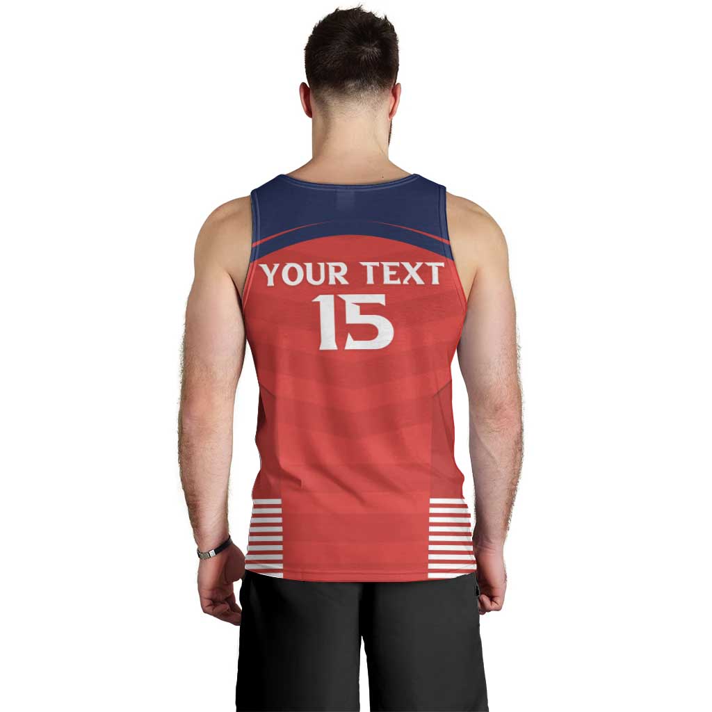 Custom Panama Football Men Tank Top Go Los Canaleros Go