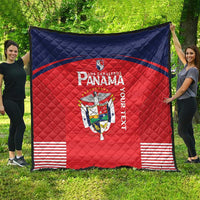 Custom Panama Football Quilt Go Los Canaleros Go