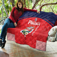 Custom Panama Football Quilt Go Los Canaleros Go