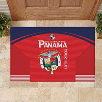 Custom Panama Football Rubber Doormat Go Los Canaleros Go